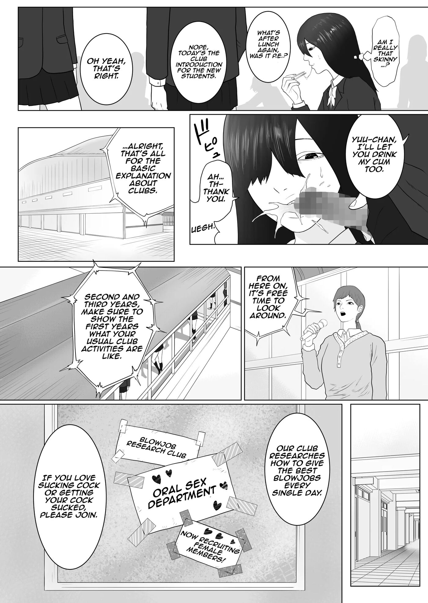 Dick Girl Academy Chapter 1000 Page 4